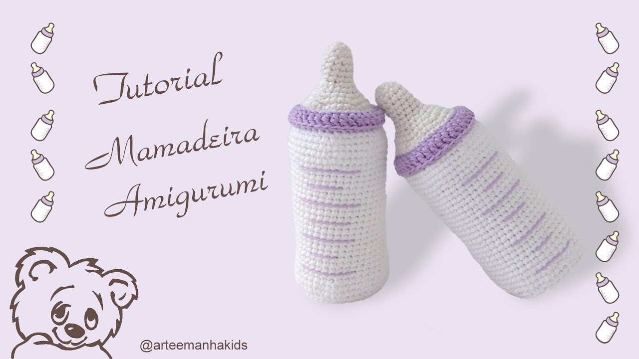 MAMADEIRA AMIGURUMI  -  por @ArteeManhaKids