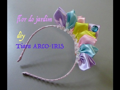 Tiara arco-iris para Princesa- diademe for princess