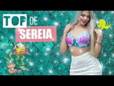 ✂ TOP DE SEREIA (MERMAID) | DIY ????