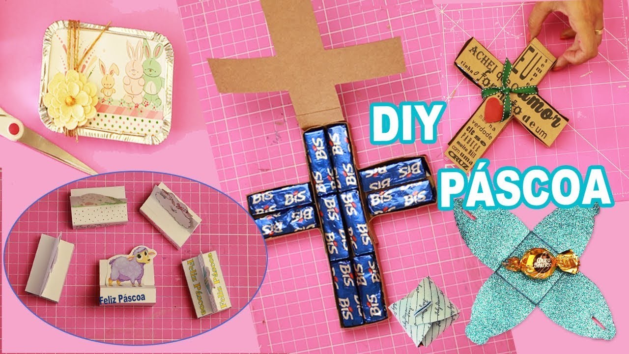 5 Ideias de Páscoa Crista | BUBA DIY Lembrancinhas Cristã