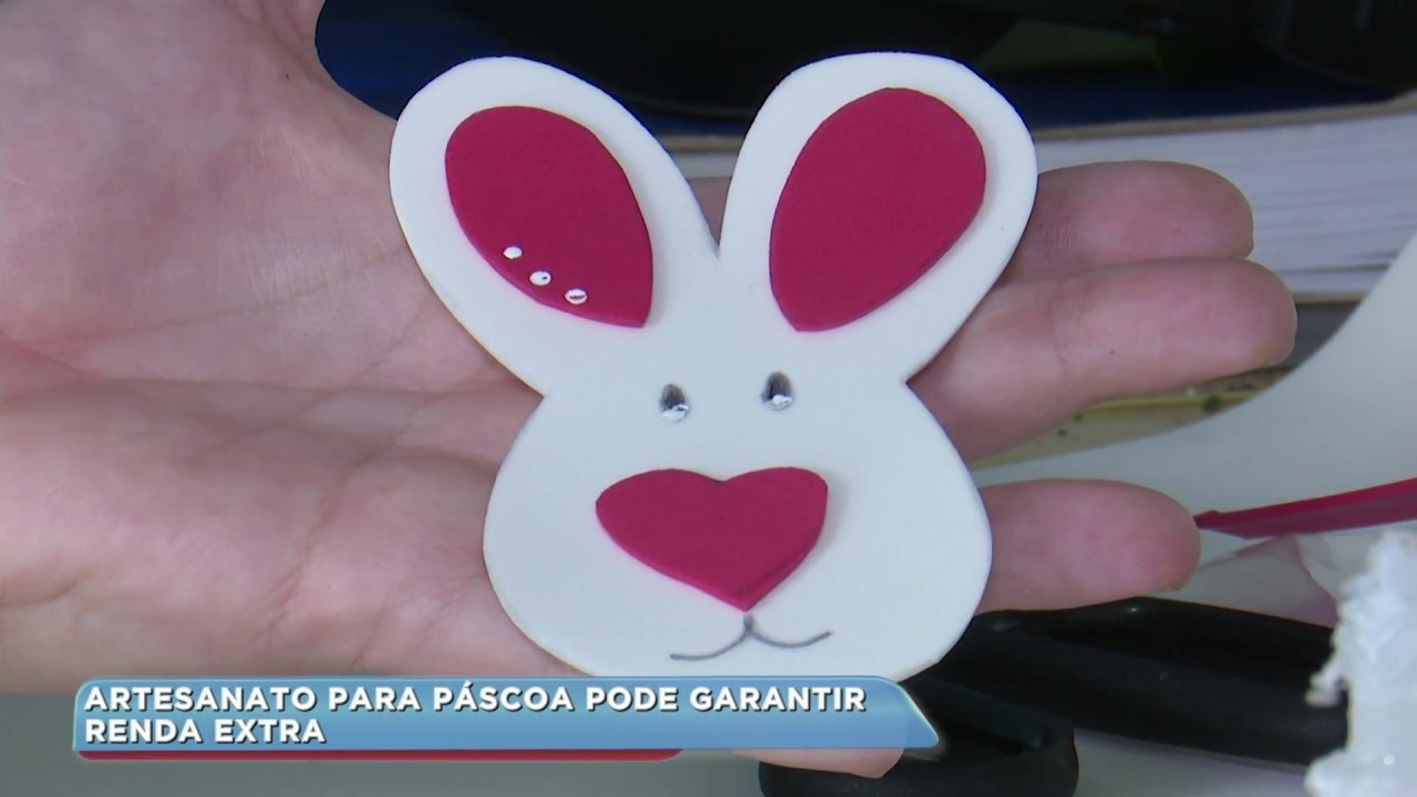 Artesanato para páscoa pode garantir renda extra