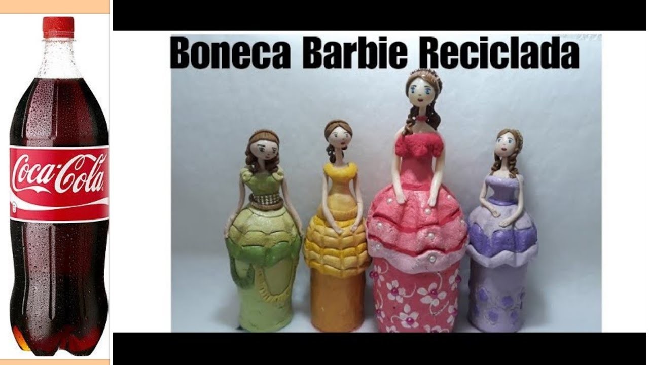 Bonecas de Garrafa - Barbie