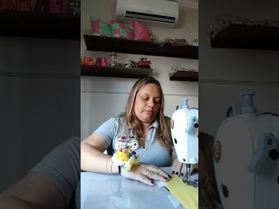 CaMaDiJu  Artesanato com Andreia Salles  - Bolsinha higiene bucal