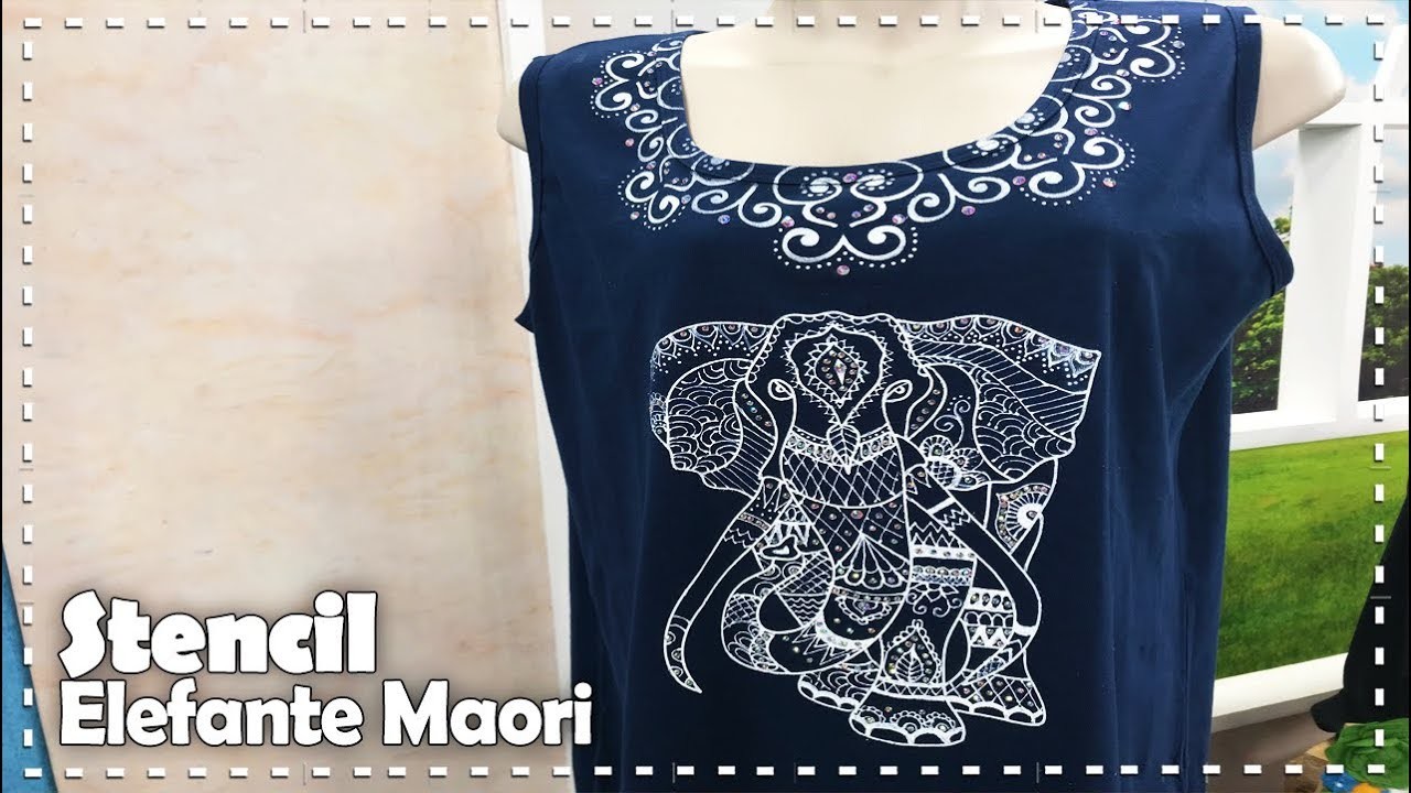 CAMISETA ELEFANTE MAORI com Mariana Merlo - Programa Arte Brasil - 23.10.2017