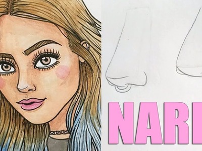 COMO EU DESENHO NARIZ | Nath Araújo