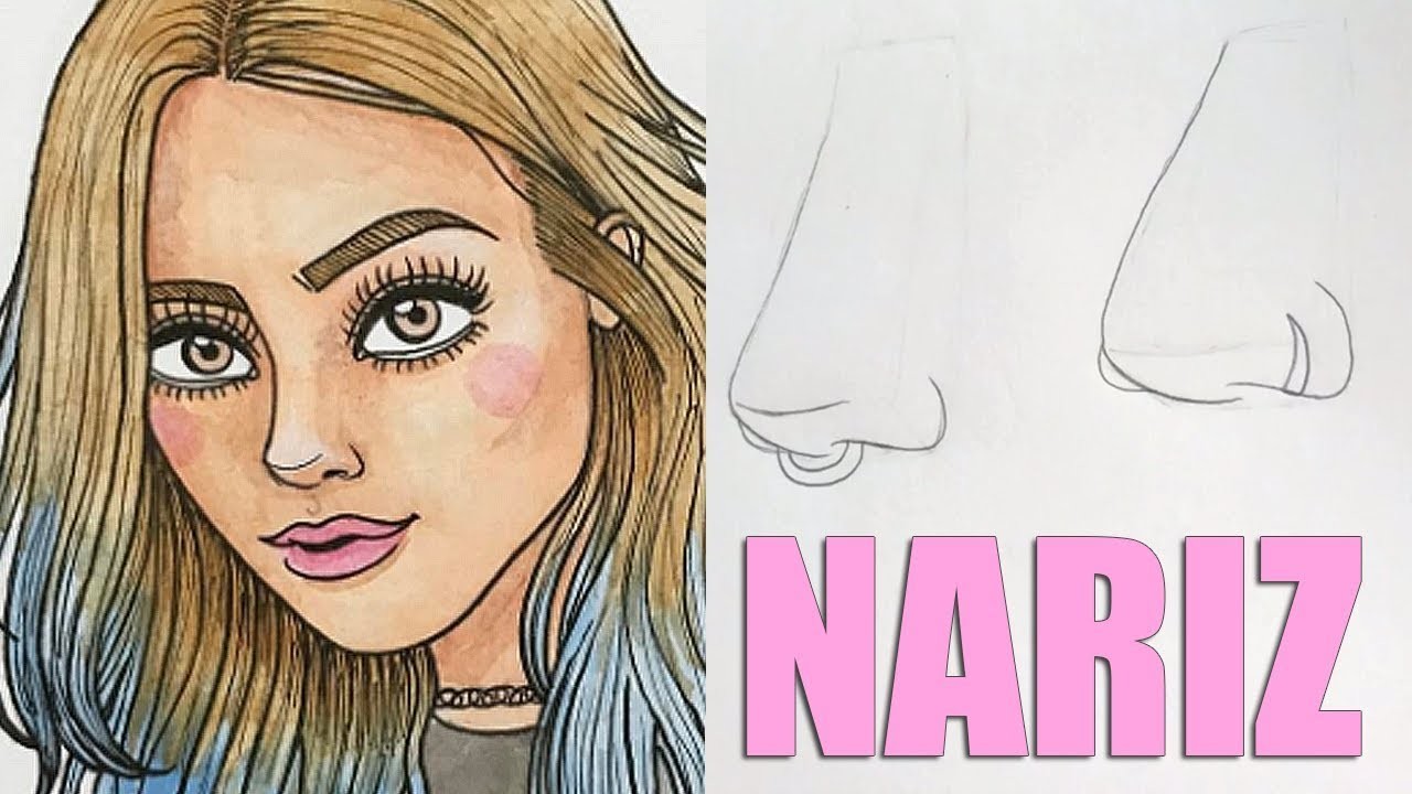 COMO EU DESENHO NARIZ | Nath Araújo