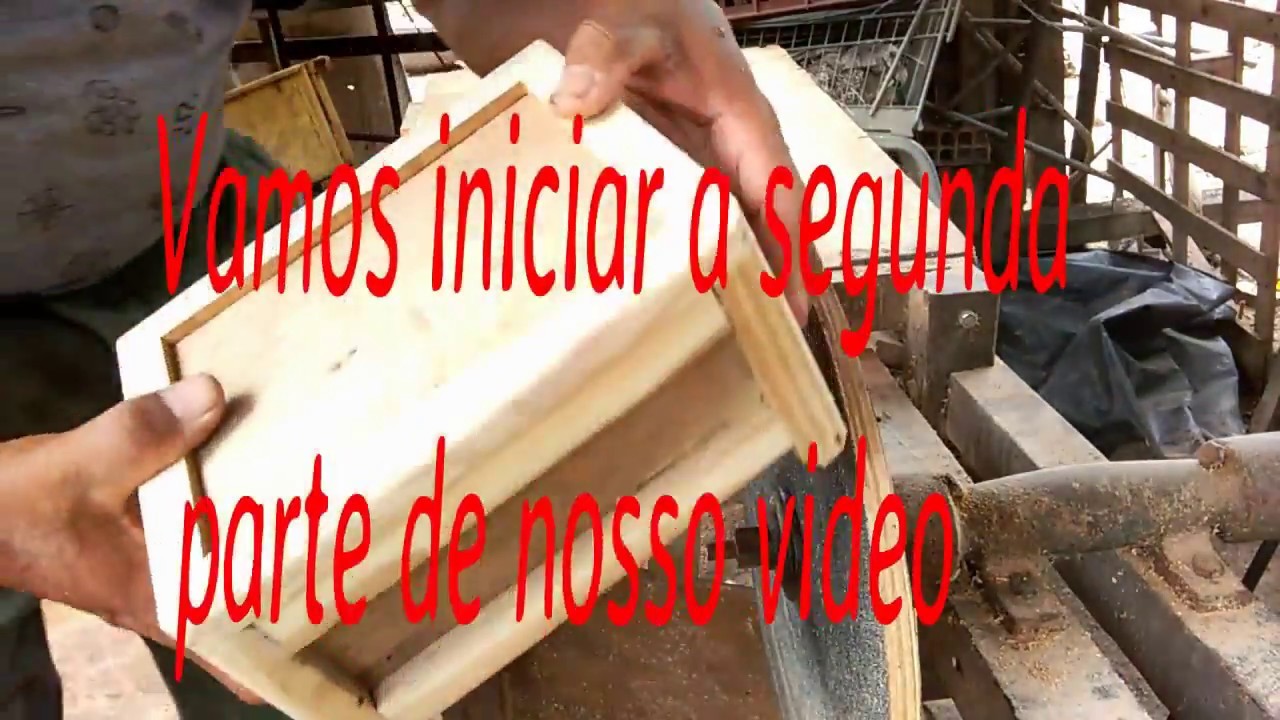Como fazer um bau de madeira parte 2 de (2)
