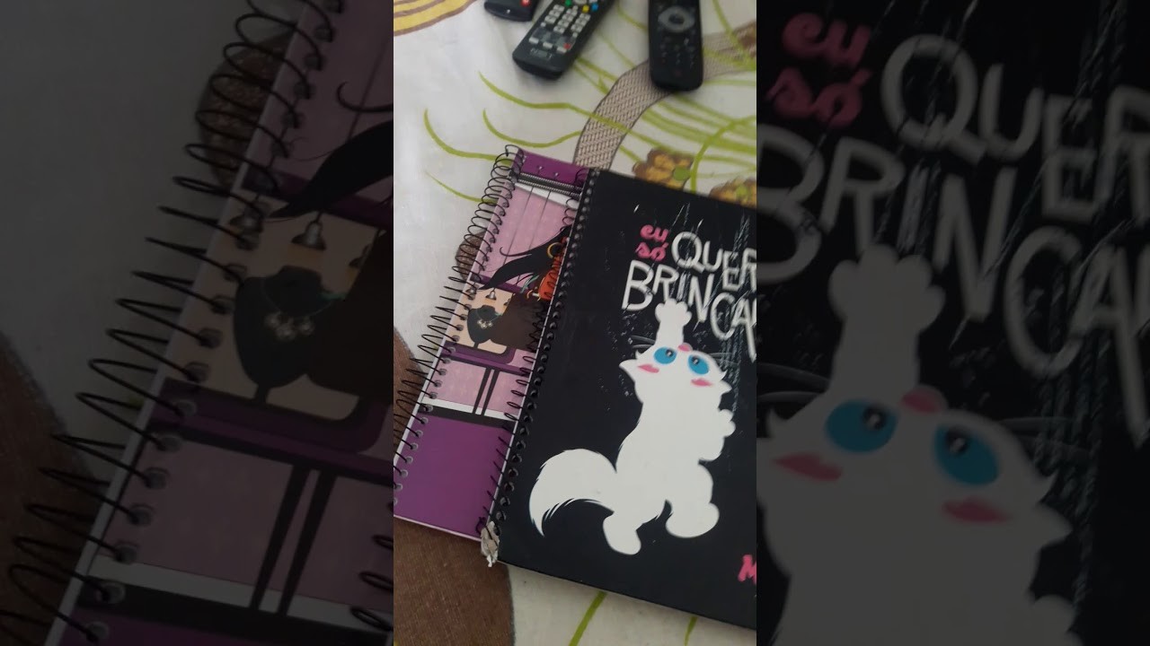 DIY de como transformar seus cadernos do ano passado em um novo caderno