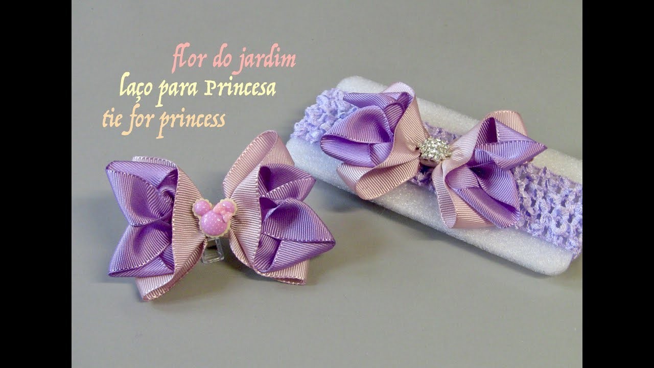 DIY- lace only for princess -laço so para Princesa