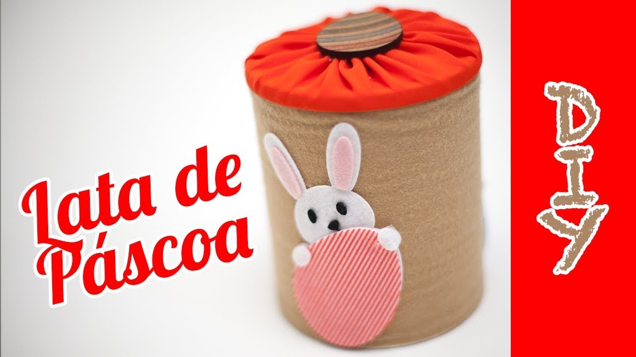 DIY - Lata de Páscoa