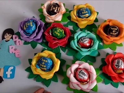 DIY: Lembrancinha Para o Dia Da Mulher: Porta Bombom Flor.