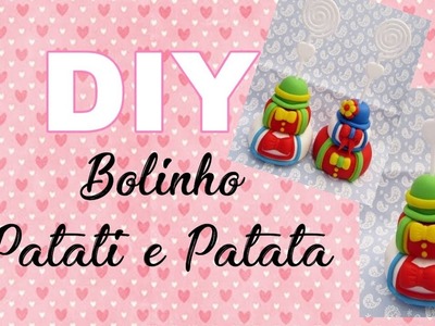 (DIY) Mini Bolo Patati e Patata - Bolinho tema Patati e Patata