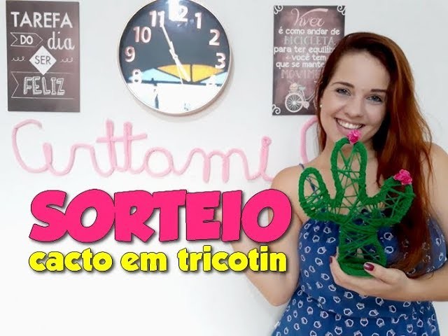 DIY: Peças para decorar em tricotin | Tamires Thompson