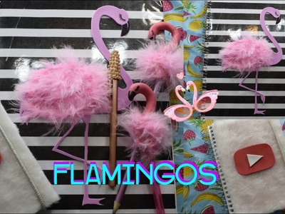 DIY Volta às aulas I Flamingo