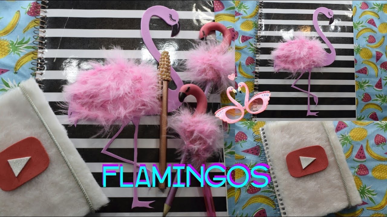 DIY Volta às aulas I Flamingo