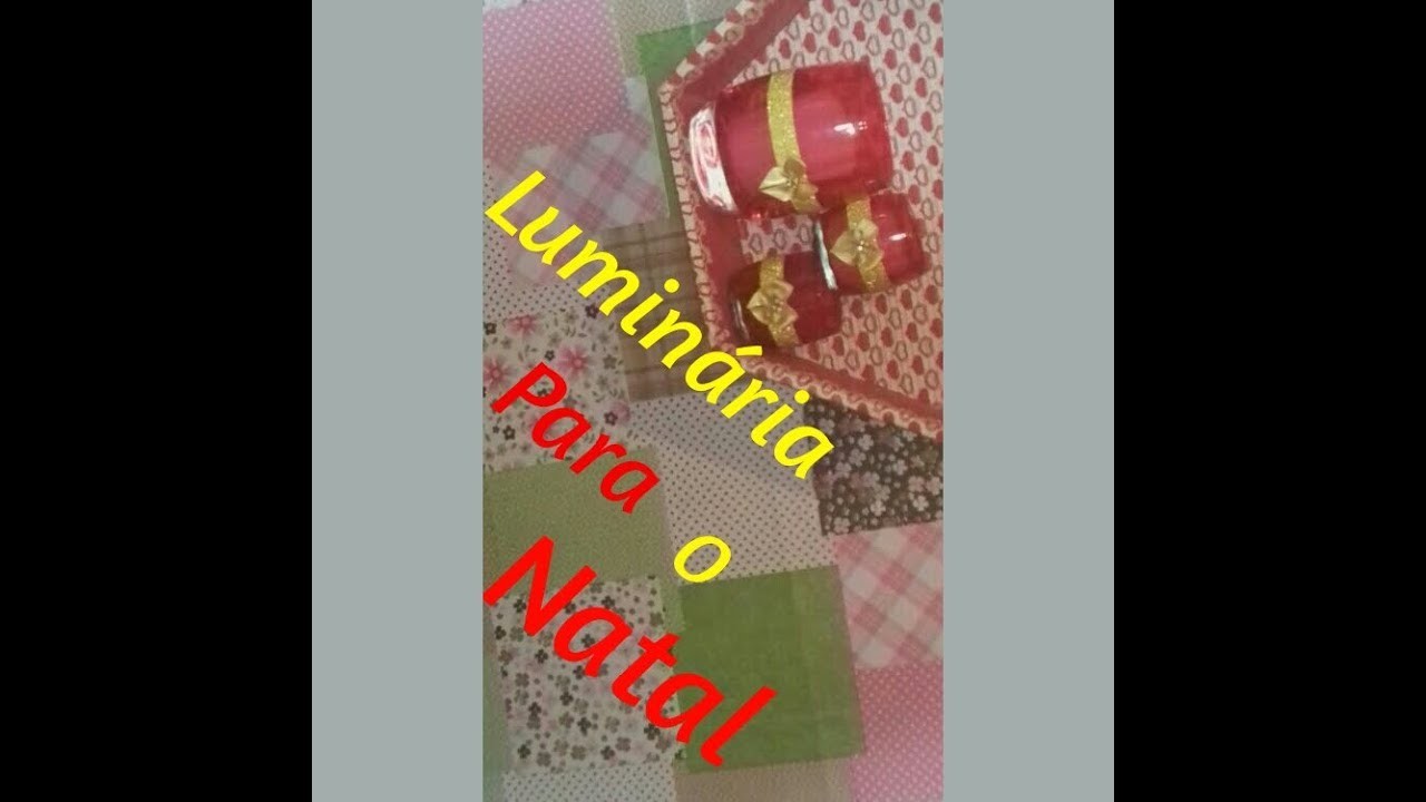 DO LIXO AO LUXO, PASSO A PASSO, LUMINÁRIA PARA O NATAL!!!!!!!