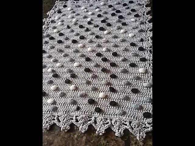 Lucineia do croche.tapete bolinha.