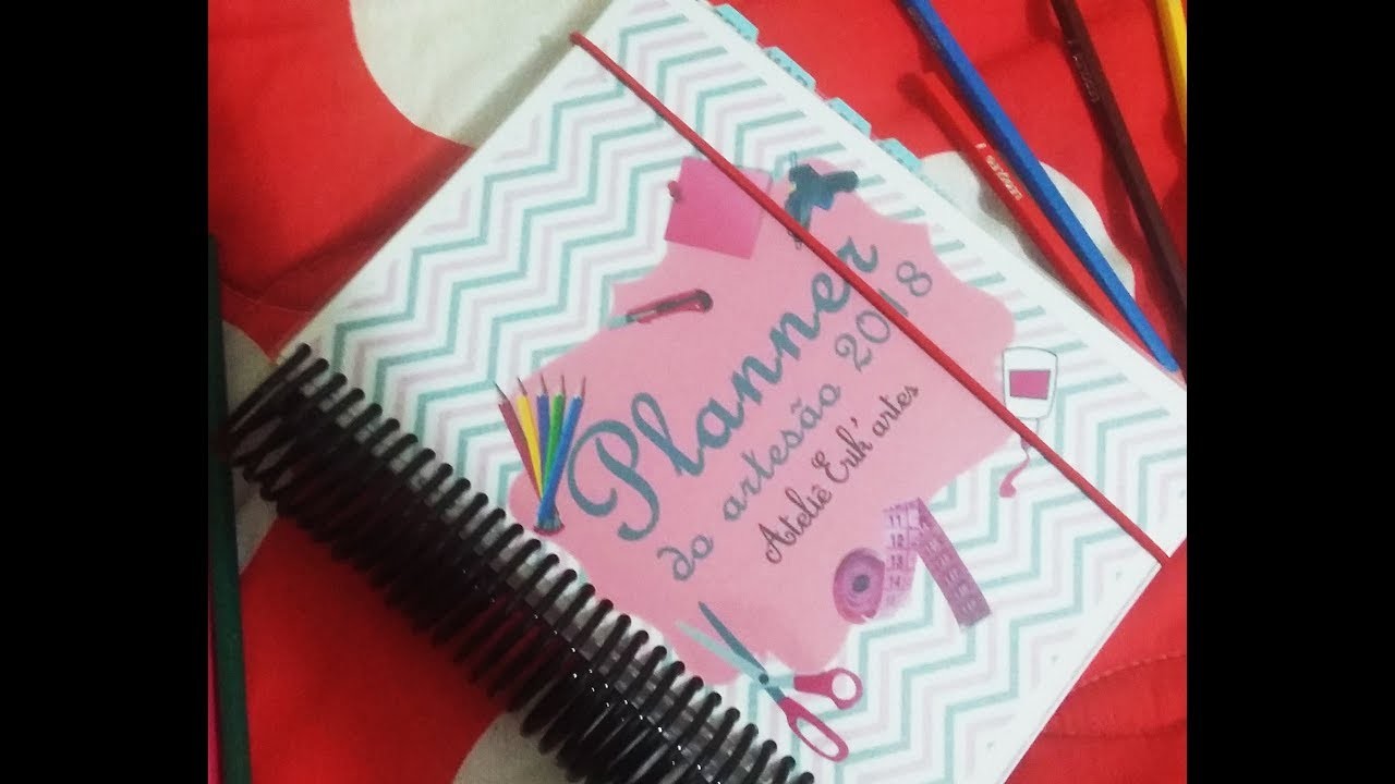 Planner do artesao- Erik'artes