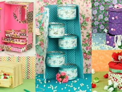 5 Idéias Porta Bijuterias com Material Reciclado (compilado)