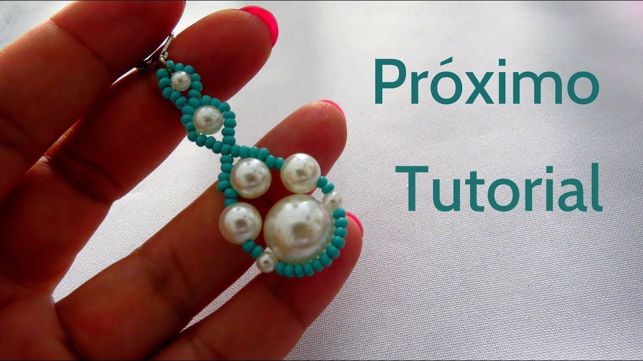 Brinco Pérolas e Miçangas - Tutorial Bijuterias - Próximo Vídeo !!