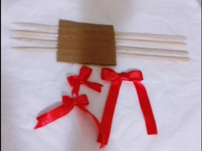 Como fazer laço com garfo - DIY para iniciantes