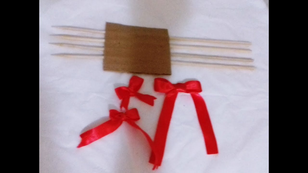 Como fazer laço com garfo - DIY para iniciantes