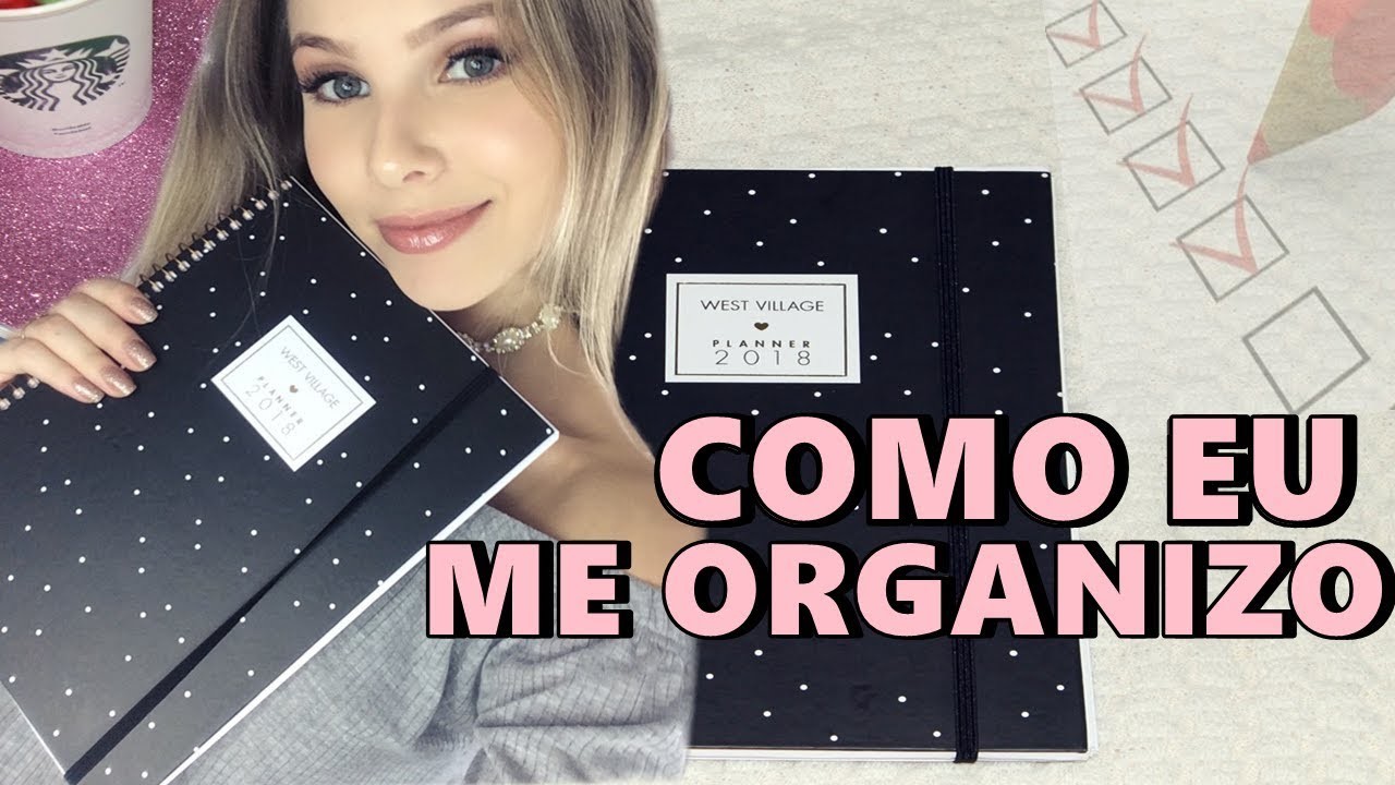 COMO ME ORGANIZO + TOUR PELO MEU PLANNER ❤ By Larissa Mocellin