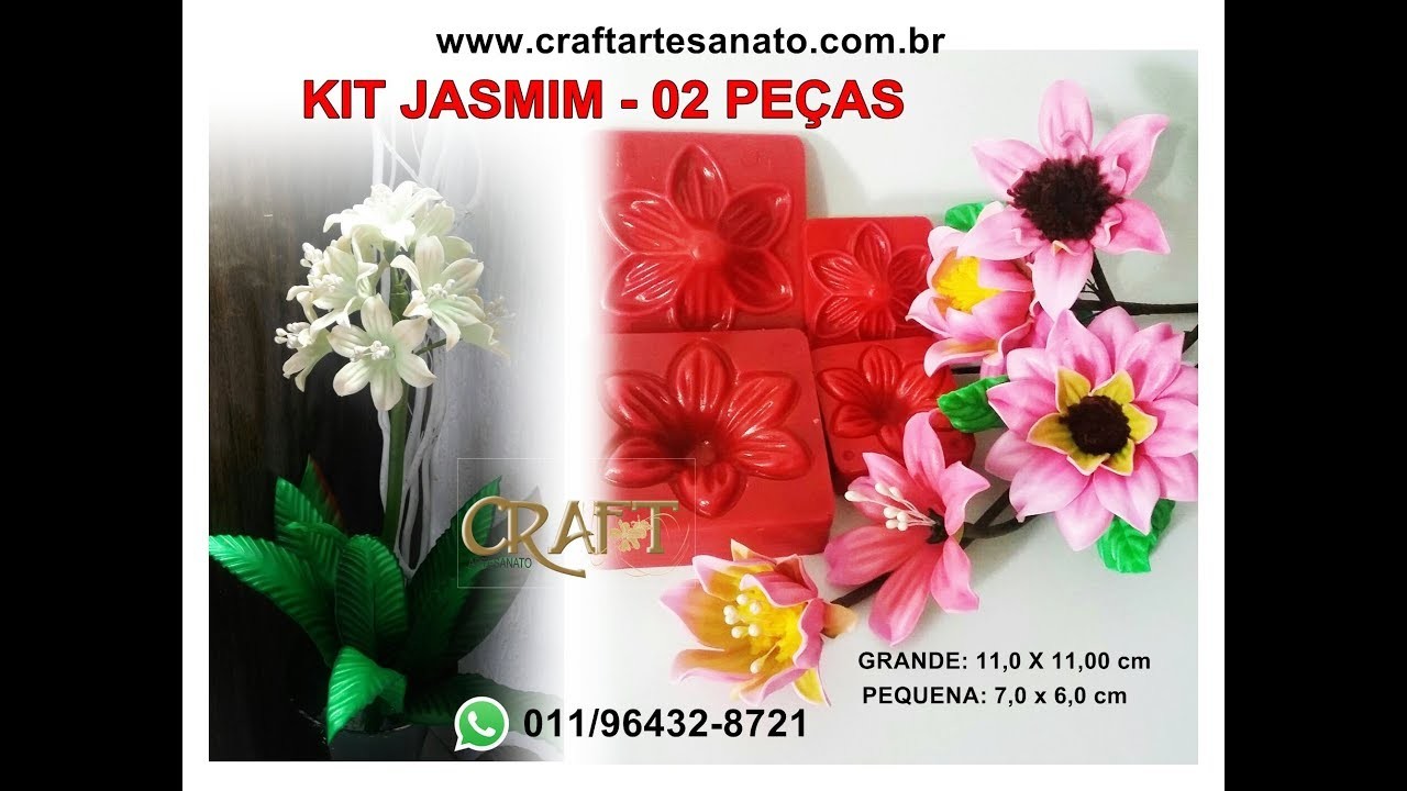 Como usar o frisador Jasmim - 06 flores com o mesmo frisador - Prof. Andréia Craft