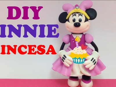 DIY ( Minnie Princesa) de BISCUIT - PASSO A PASSO