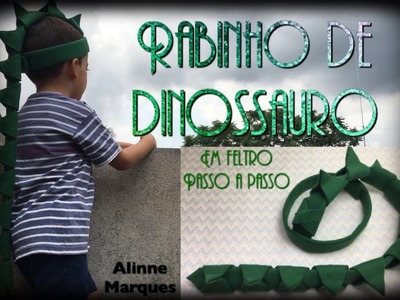 {DIY} Rabinho de Dinossauro