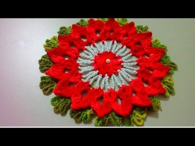 Flor em Crochê - Aprenda Fazer Flor em Crochê