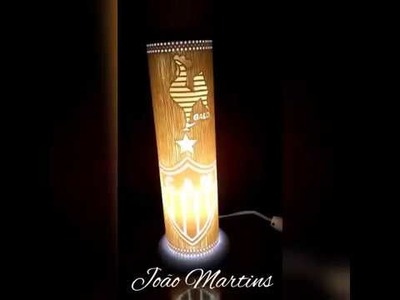 Luminária em Pvc Atlético Mineiro