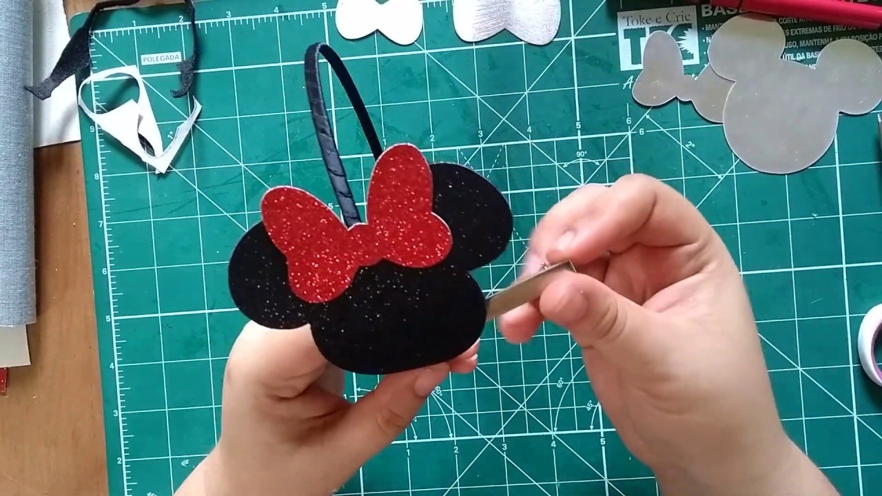 Minnie em lonita ❤️ moldes Tatiana Rezende ❤️ DY ❤️ By Patrícia Yida