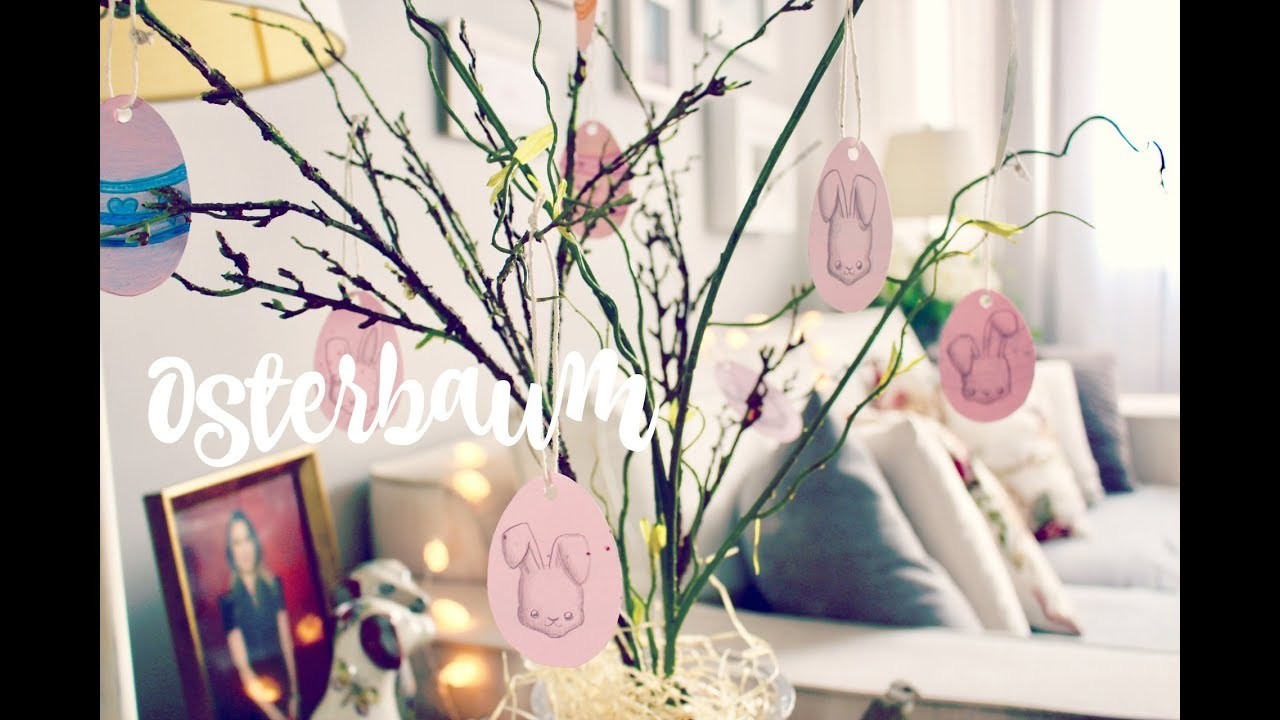 Nossa primeira e singela OSTERBAUM {CRAFT DIY}