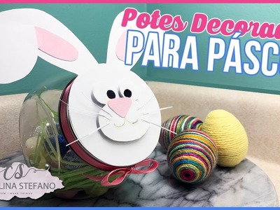 POTE DECORADO PARA PÁSCOA | DECORACAO | DIY | ARTESANATO | PRESENTE