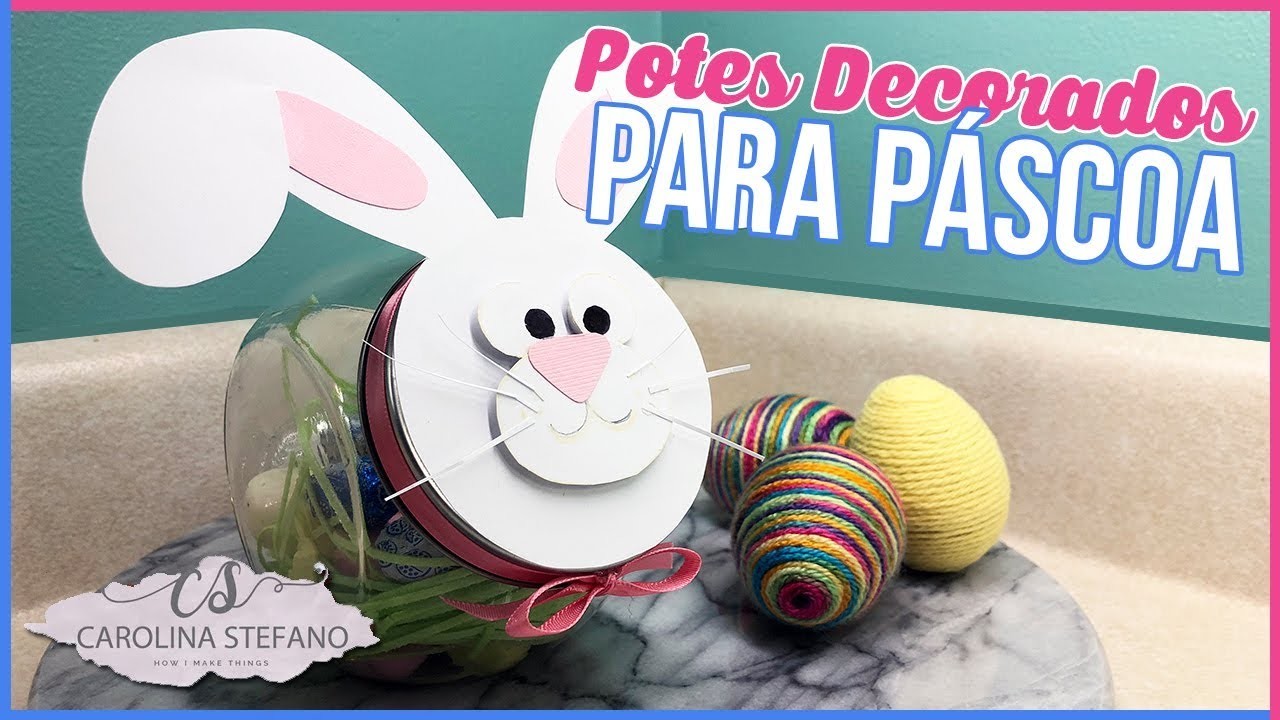 POTE DECORADO PARA PÁSCOA | DECORACAO | DIY | ARTESANATO | PRESENTE