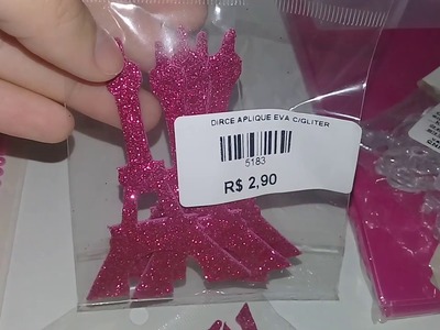 Preparativos festa tema Paris Comprinhas #Parte3