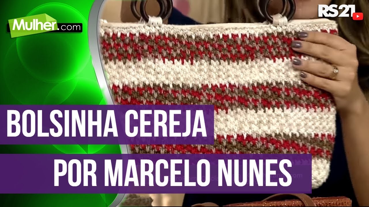 Bolsinha cereja por Marcelo Nunes – 28.02.2018 – Mulher.com