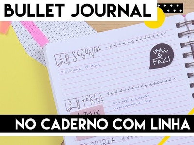 BULLET JOURNAL BARATO! | by Aline Albino