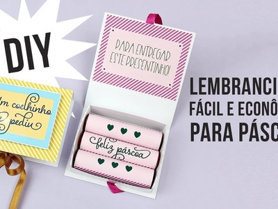 Caixinha com batons [PÁSCOA MINUTO]