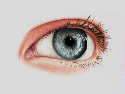 Como Desenhar Um Olho Realista Com Lápis de Cor #2