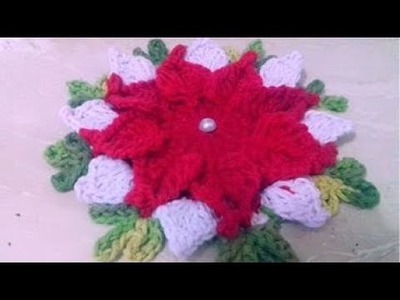 Como Fazer Flor em Crochê de Forma Fácil