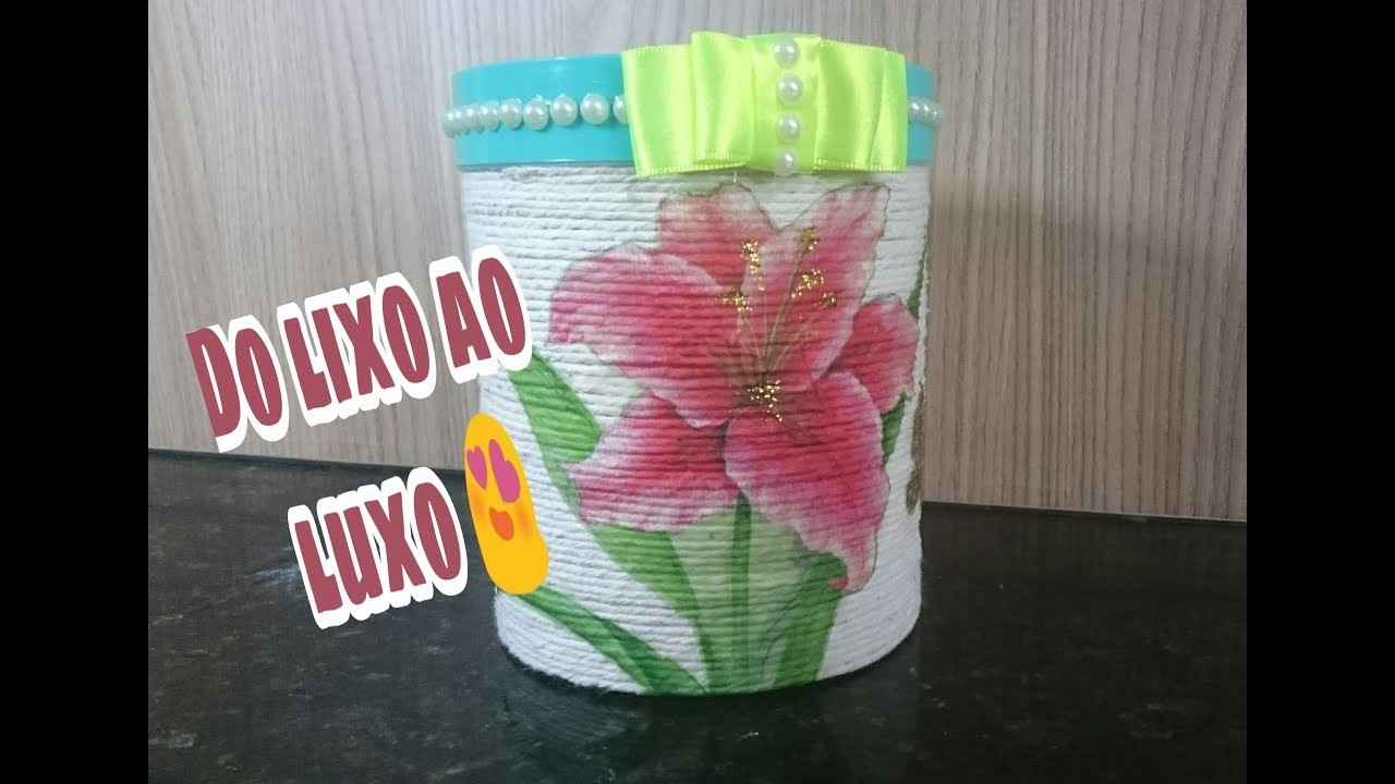 DIY DO LIXO AO LUXO.DENISE CARDOZO????????