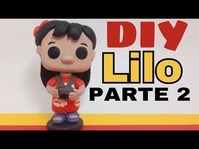 DIY ( Lilo) FUNKO POP DE BISCUIT - PARTE2