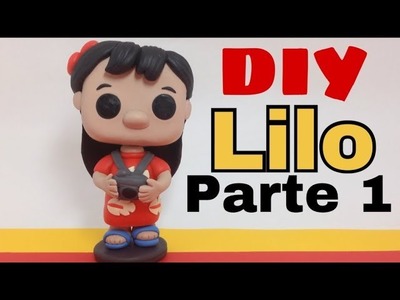DIY ( LILO)  FUNKO POP DE BISCUIT - PARTE 1