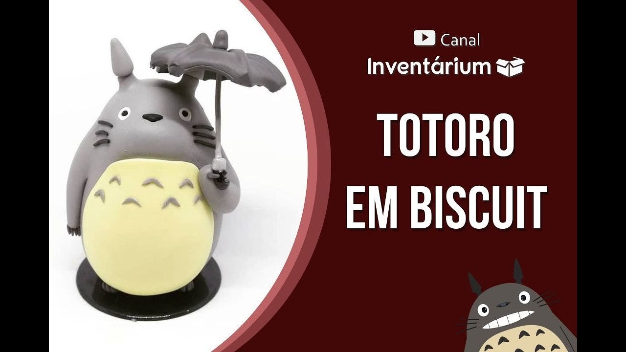 DIY - Totoro (em biscuit)