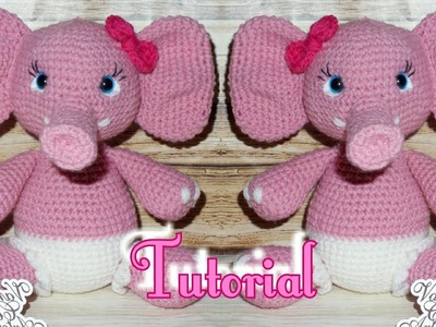 Elefante amigurumi 
Elephant crochet