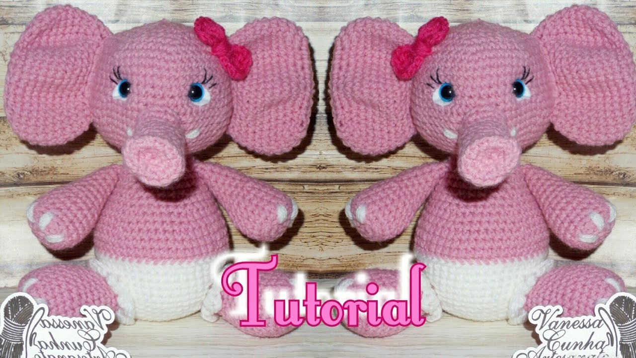 Elefante amigurumi 
Elephant crochet