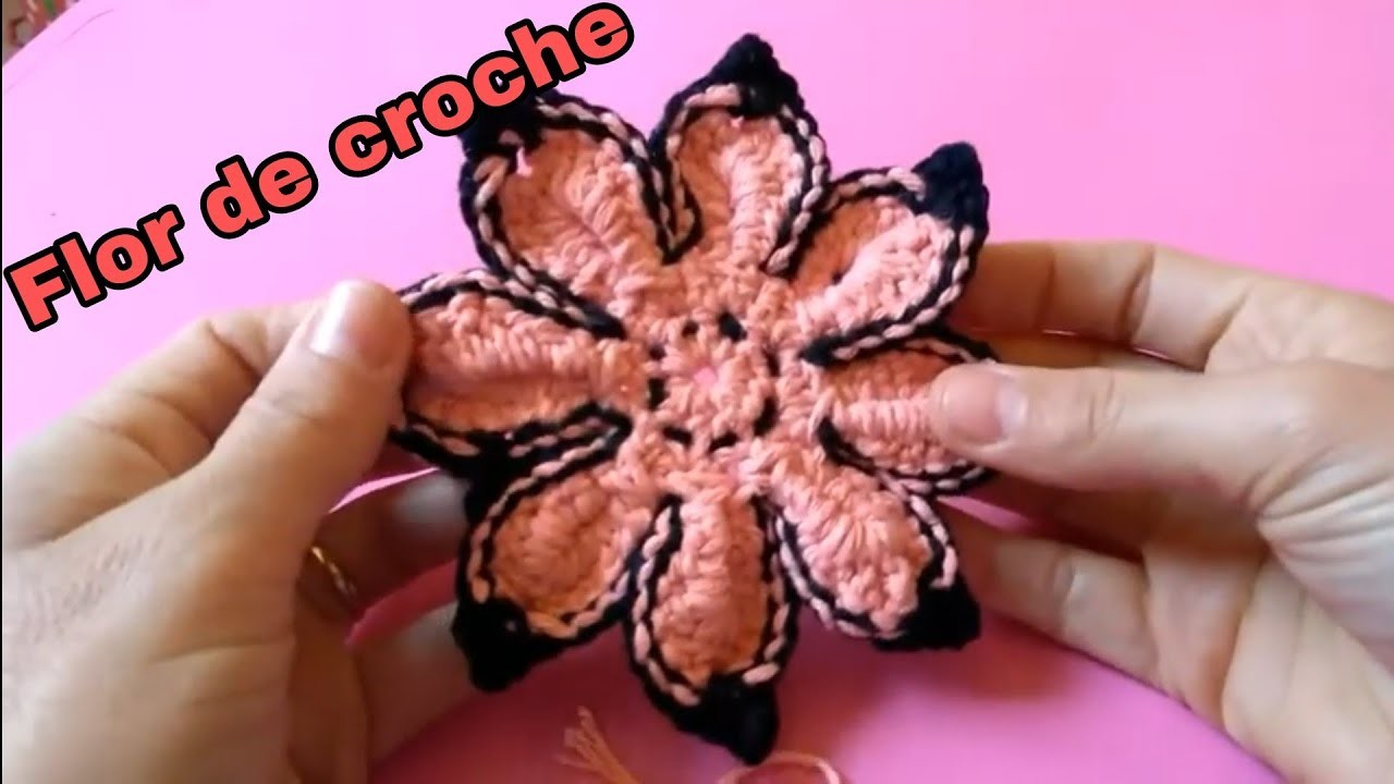 Flor de Crochê