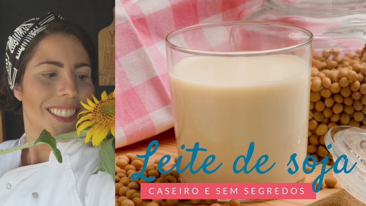 Leite de Soja CASEIRO - Receita sem mistérios | Drica na Cozinha | Episódio #312